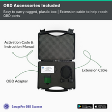 Load image into Gallery viewer, GaragePro OBD scanner for Garages- Unlimited car scanning with special functions