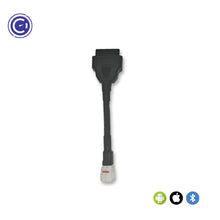 Load image into Gallery viewer, Yamaha OBD connector cable from GaragePro for bike diagnostics. Compatible with Android, iOS, and Bluetooth.