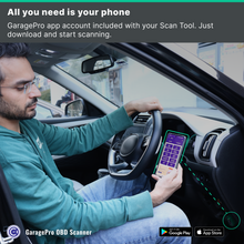Load image into Gallery viewer, GaragePro OBD scanner for Garages- Unlimited car scanning with special functions
