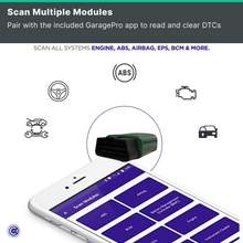 Load image into Gallery viewer, GaragePro OBD scanner for Garages- Unlimited car scanning with special functions
