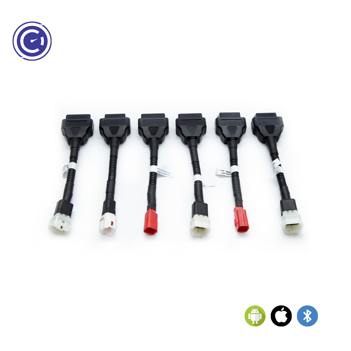 GaragePro OBD Bike cables displayed