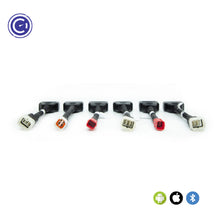 Load image into Gallery viewer, GaragePro OBD Bike cables with bike side OBD port visible
