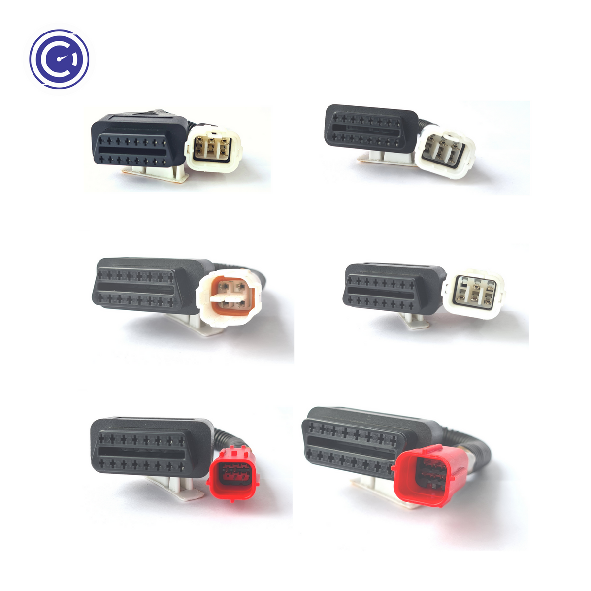 GaragePro Bike OBD Connector Cable Set (Set of 6)